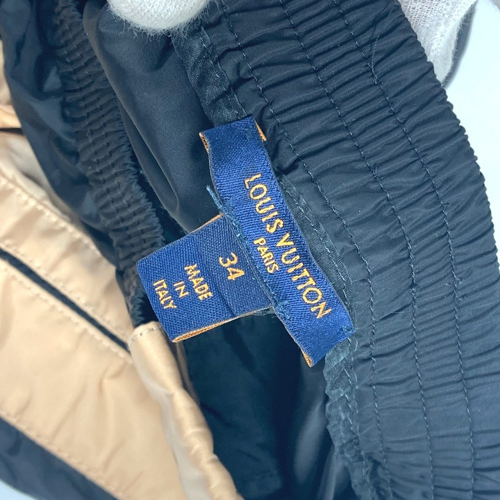 LOUIS VUITTON ロゴ ショートパンツ ハーフパンツ バイカラー RW212W パンツ ナイロン レディース ブラック - brandshop-reference