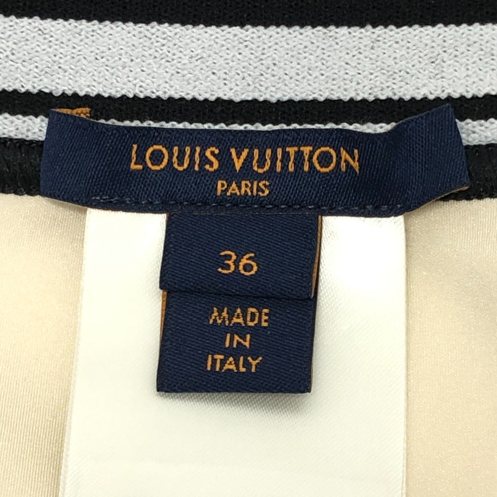 LOUIS VUITTON RW222J G72 FNSK10 22SS LVストライプ ペンシルスカート アパレル スカート ナイロン製 レディース ベージュ