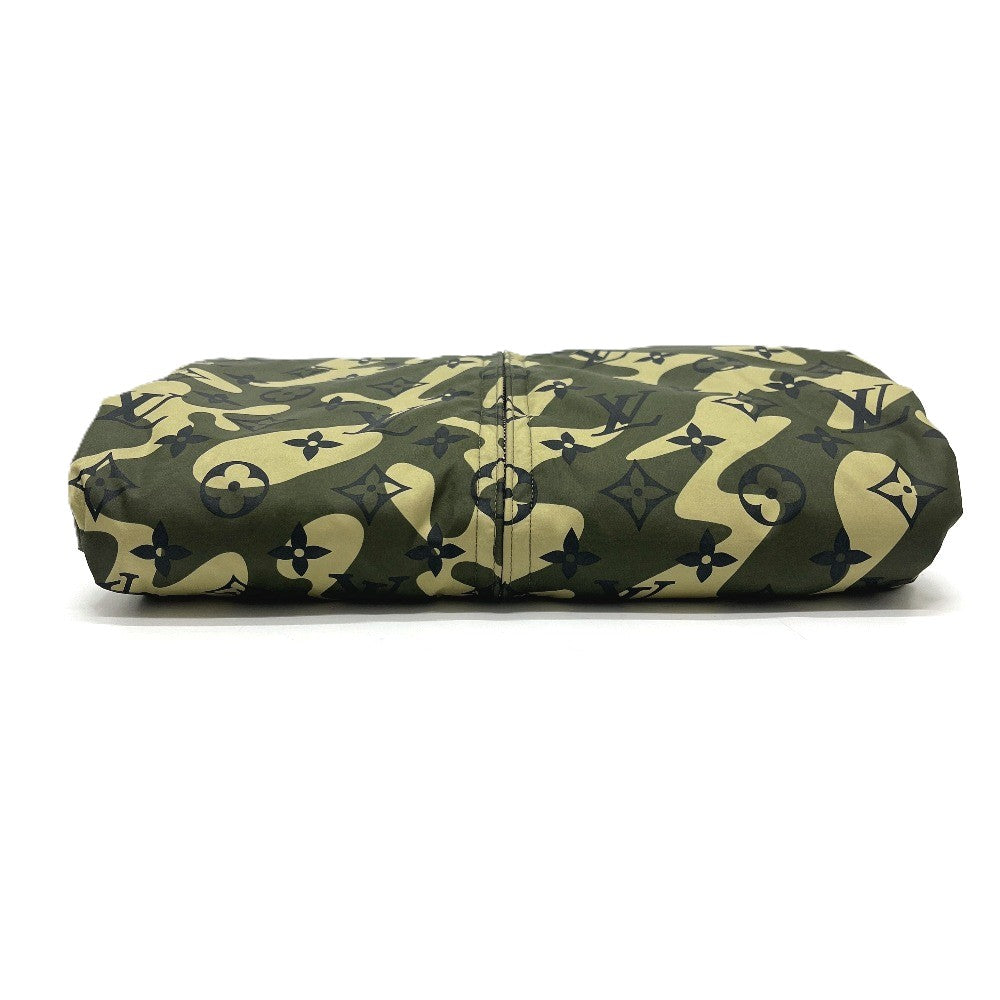 LOUIS VUITTON RM082M ルイヴィトン × 村上隆 モノグラムカモフラージュ アパレル リバーシブル ブルゾン ジャンパー アウター ジャケット ナイロン メンズ カーキ