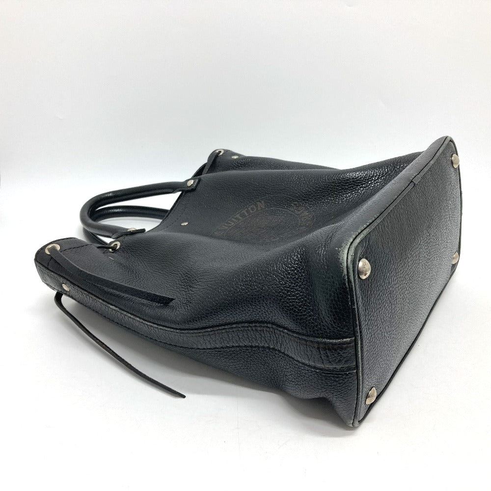 LOUIS VUITTON M95252 Tobago T&amp;B Shoe Bag Tote Bag Leather Women's Noir Black
