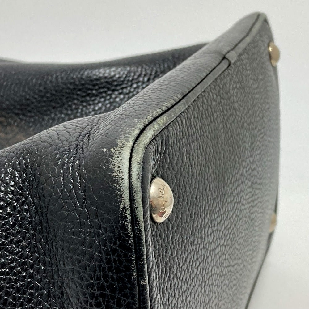 LOUIS VUITTON M95252 Tobago T&amp;B Shoe Bag Tote Bag Leather Women's Noir Black