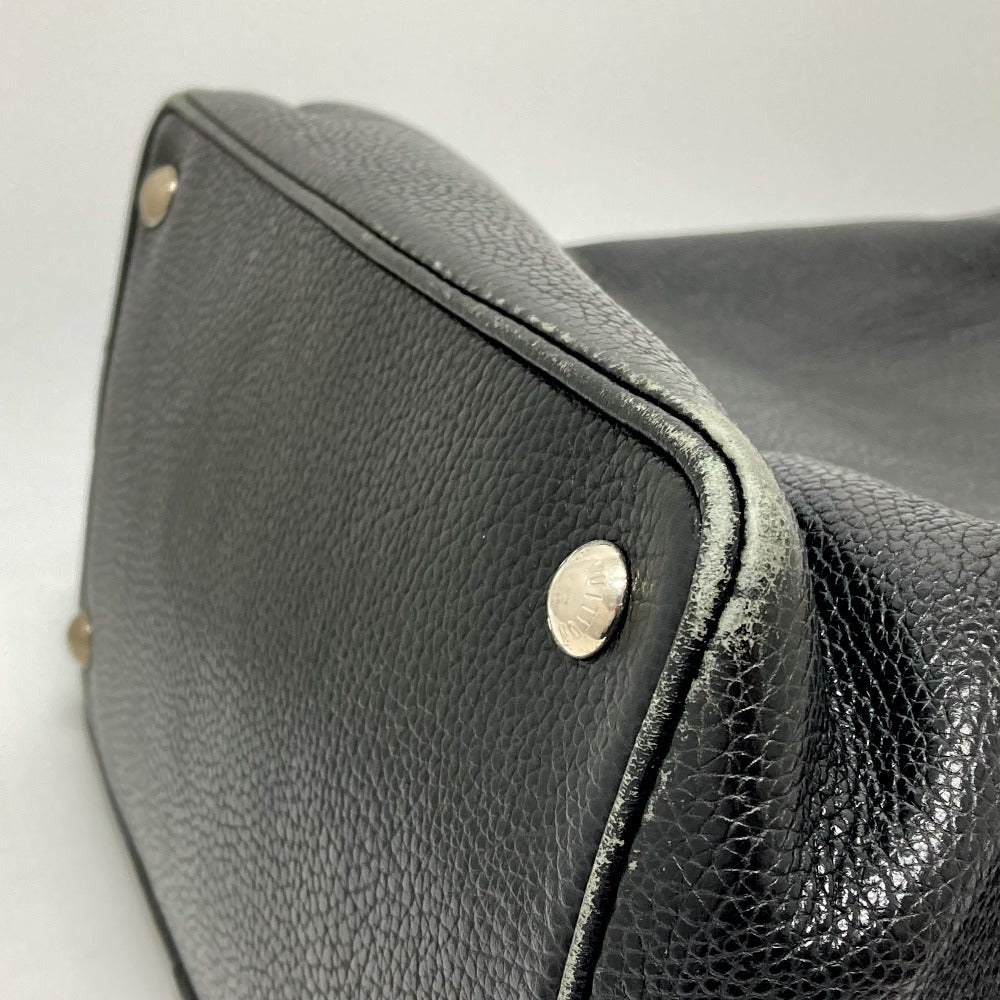 LOUIS VUITTON M95252 Tobago T&amp;B Shoe Bag Tote Bag Leather Women's Noir Black