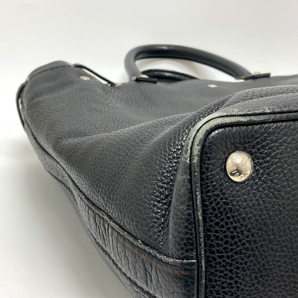 LOUIS VUITTON M95252 Tobago T&amp;B Shoe Bag Tote Bag Leather Women's Noir Black