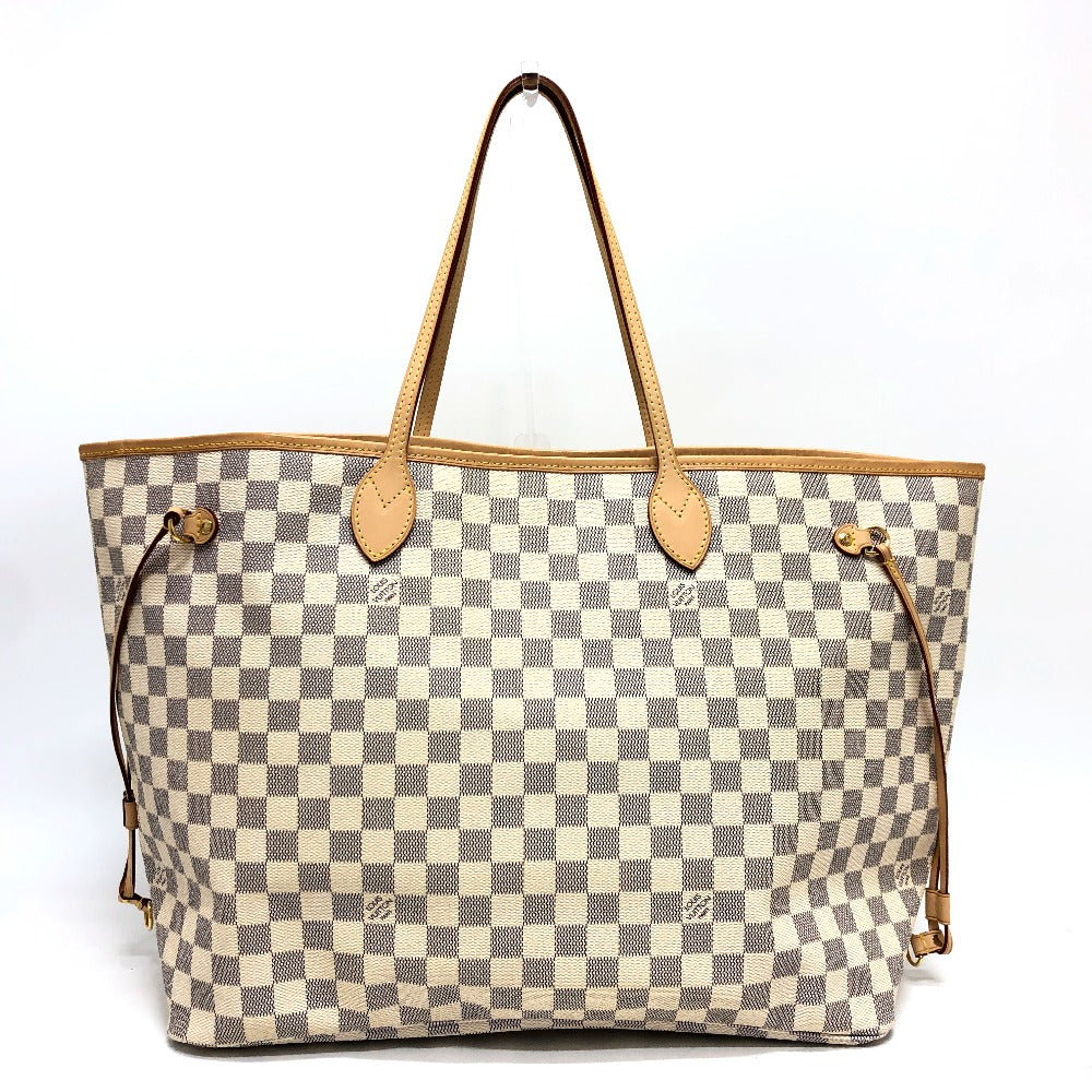 LOUIS VUITTON N51108 ネヴァーフル GM トートバッグ バッグ カバン ハンドバック トートバッグ ダミエアズールキャンバス レディース アズール ホワイト