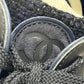 CHANEL G39066 CC Mark Tweed Shoes Low-cut sneakers tweed / suede blue Used