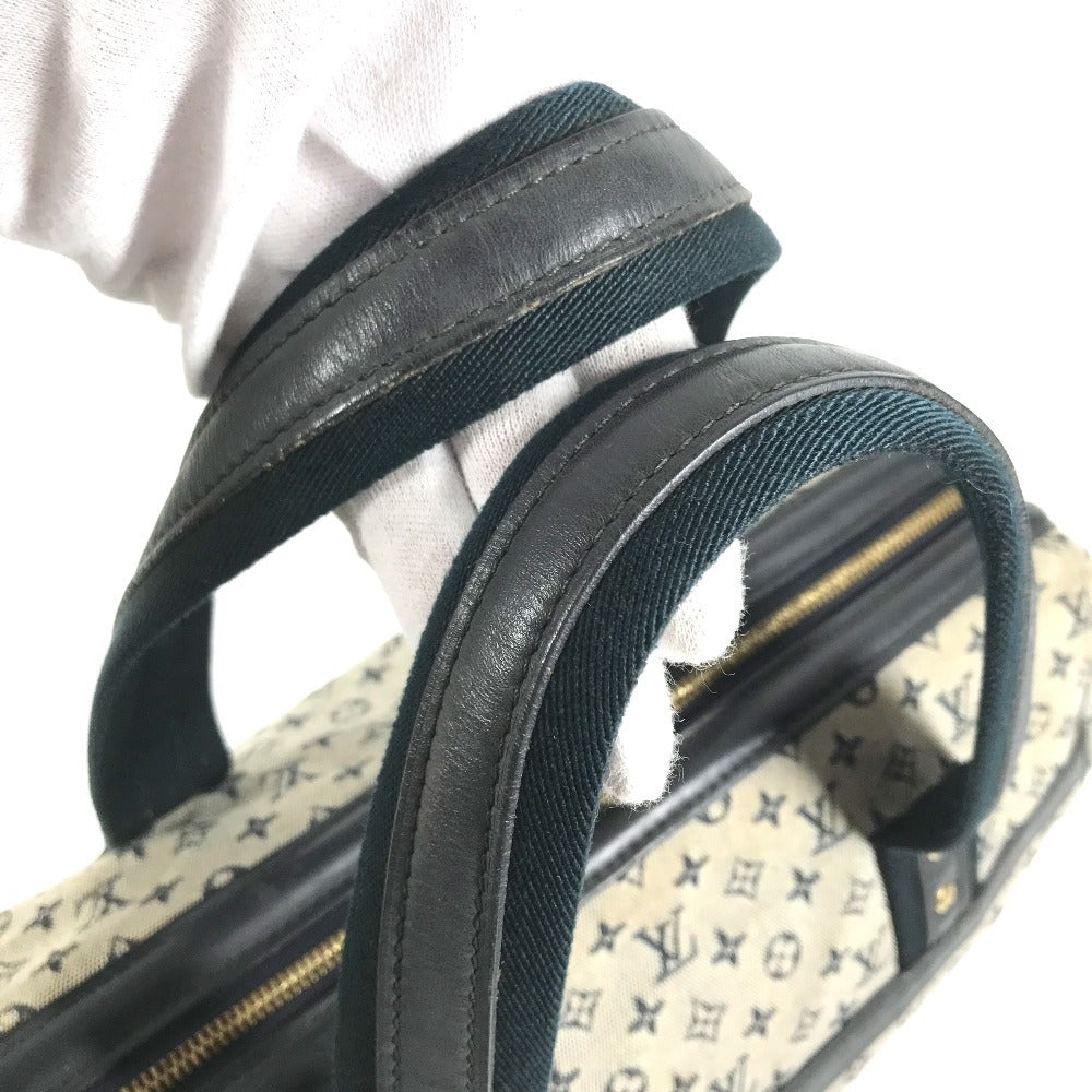 LOUIS VUITTON M92211 Monogram mini Josephine GM Josephine GM Bag Mini Duffle Bag Shoulder Bag Hand Bag Monogram Mini Canvas Navy Used