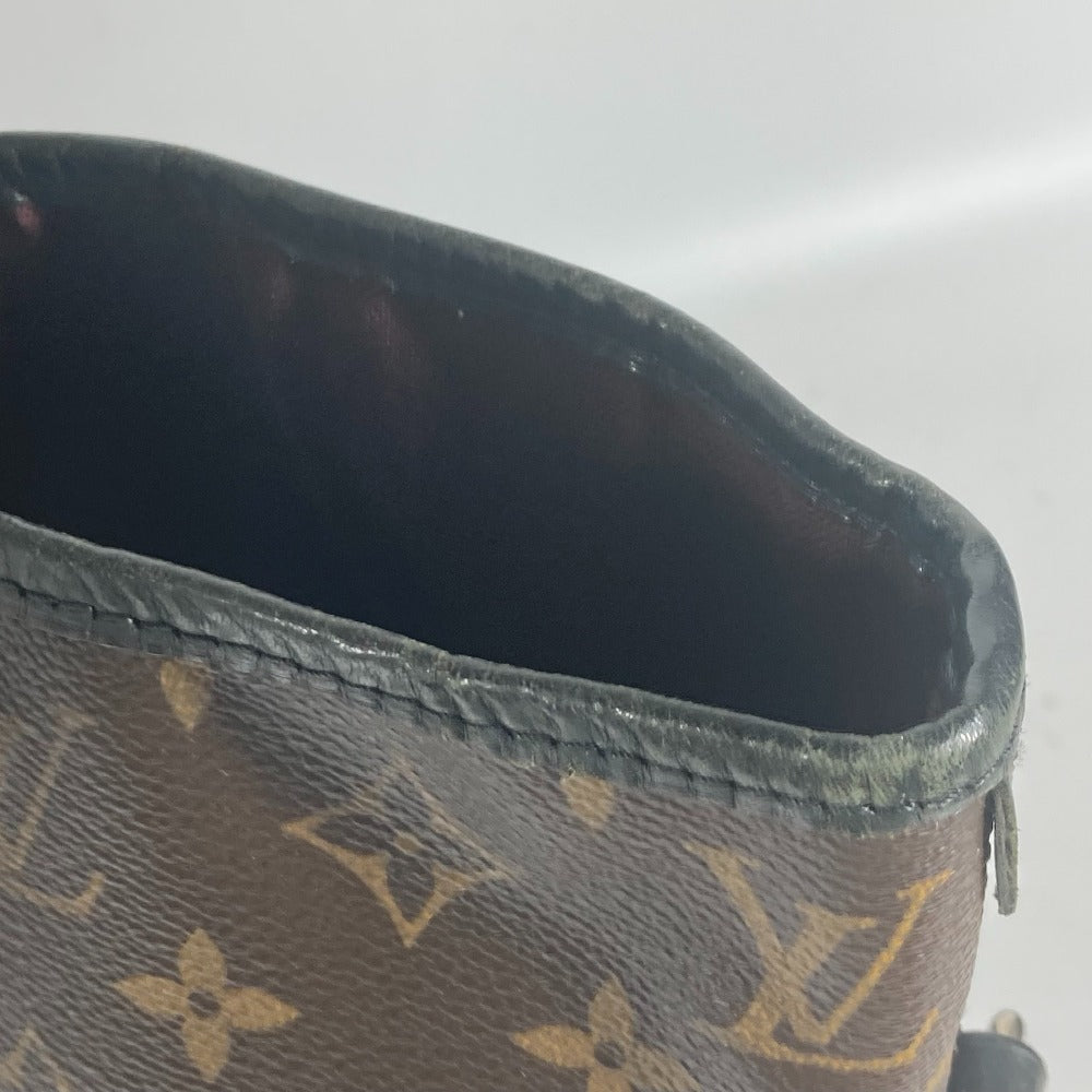 LOUIS VUITTON M56708 モノグラムマカサー ディヴィス 2WAYバッグ ショルダーバッグ 斜め掛け カバン 縦型 トートバッグ モノグラムマカサーキャンバス メンズ