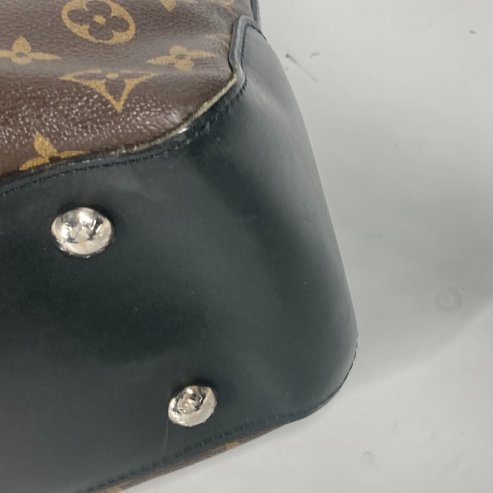 LOUIS VUITTON M56708 モノグラムマカサー ディヴィス 2WAYバッグ ショルダーバッグ 斜め掛け カバン 縦型 トートバッグ モノグラムマカサーキャンバス メンズ