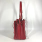 Louis vuitton m44107 epi petit noe beg satu bahu beg tali crossbody beg bahu beg epi wanita castilian merah merah