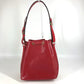 Louis vuitton m44107 epi petit noe beg satu bahu beg tali crossbody beg bahu beg epi wanita castilian merah merah