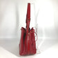 Louis vuitton m44107 epi petit noe beg satu bahu beg tali crossbody beg bahu beg epi wanita castilian merah merah