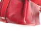 Louis vuitton m44107 epi petit noe beg satu bahu beg tali crossbody beg bahu beg epi wanita castilian merah merah