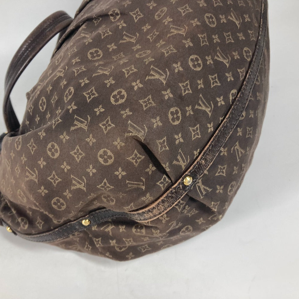 LOUIS VUITTON M40408 モノグラム・イディール ファンタジー 肩掛け トートバッグ カバン ショルダーバッグ モノグラムイディール レディース フザン ブラウン