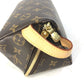 LOUIS VUITTON M47925 6点セット モノグラム シューズ メンテナンスセット ブラシ×5 スプレー×1 靴用品 ポーチ モノグラムキャンバス メンズ ブラウン