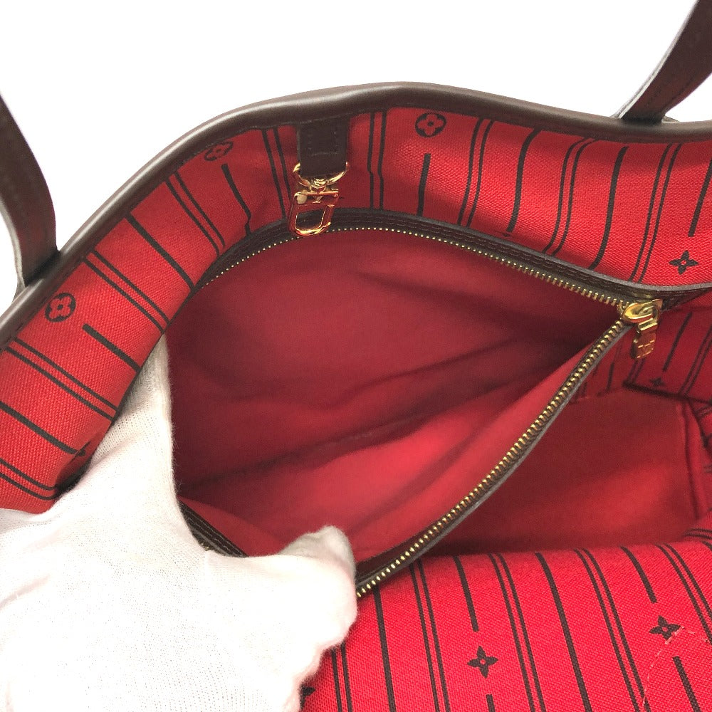 LOUIS VUITTON N51106 ネヴァーフルGM カバン 旧型 ハンドバッグ トートバッグ ダミエキャンバス レディース エベヌ ブラウン