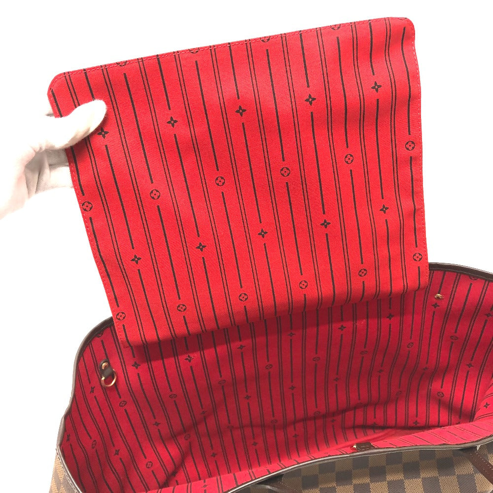 LOUIS VUITTON N51106 ネヴァーフルGM カバン 旧型 ハンドバッグ トートバッグ ダミエキャンバス レディース エベヌ ブラウン