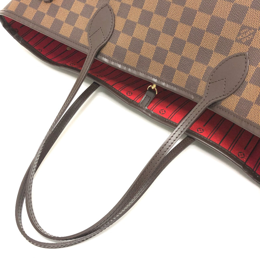 LOUIS VUITTON N51106 ネヴァーフルGM カバン 旧型 ハンドバッグ トートバッグ ダミエキャンバス レディース エベヌ ブラウン