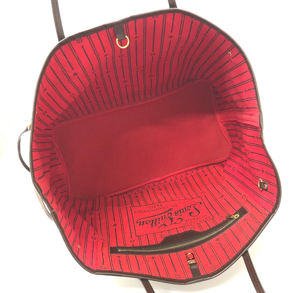 LOUIS VUITTON N51106 ネヴァーフルGM カバン 旧型 ハンドバッグ トートバッグ ダミエキャンバス レディース エベヌ ブラウン