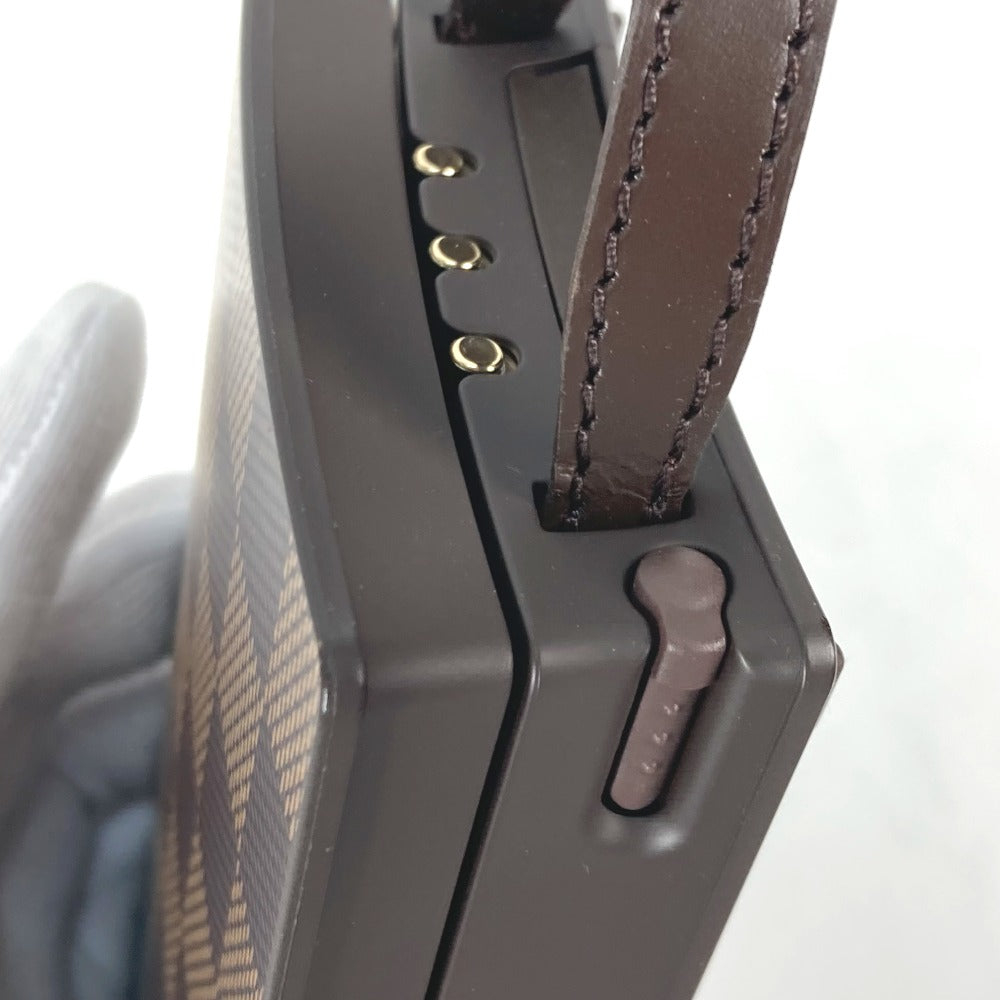 LOUIS VUITTON  セリュックス CELUX VIP顧客 ダミエ クラヴィエ 25周年スタッフ限定 PC ノベルティ 小型 ミニ ノートパソコン 雑貨 プラスチック メンズ エベヌ ブラウン - brandshop-reference