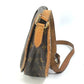 LOUIS VUITTON M40474 Monogram Menilmontant PM Shoulder Bag in Monogram Canvas, Brown