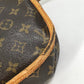 LOUIS VUITTON M40474 Monogram Menilmontant PM Shoulder Bag in Monogram Canvas, Brown