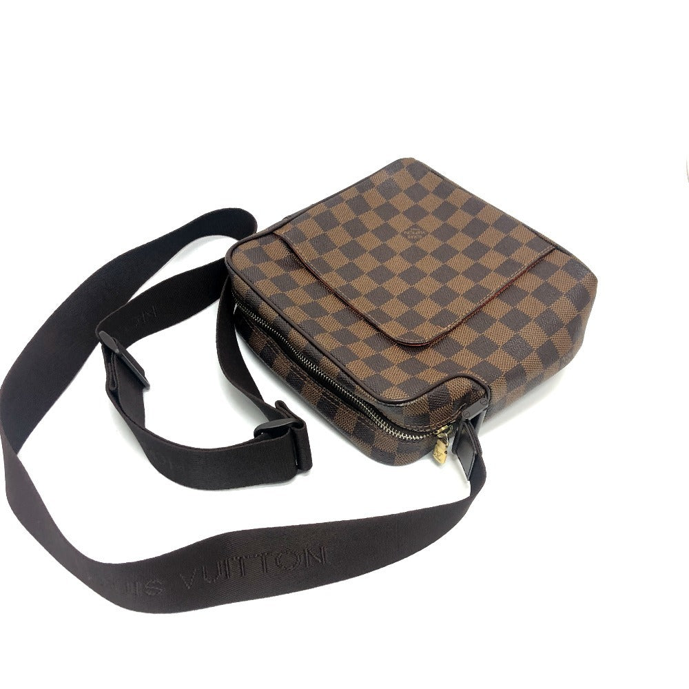 LOUIS VUITTON Ｎ41442 オラフＰＭ ショルダーバック カバン バック 肩掛けバック ショルダーバッグ ダミエグラフィットキャンバス レディース エベヌ ブラウン