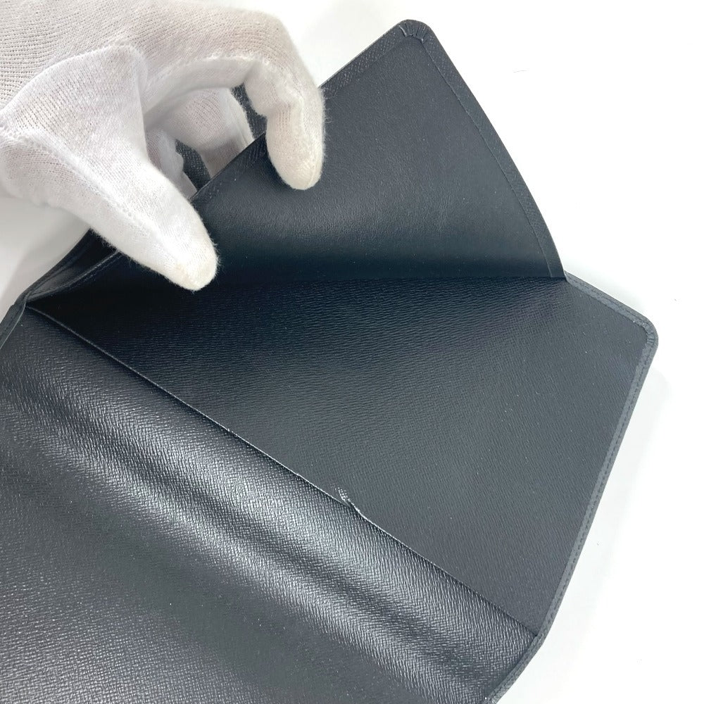 LOUIS VUITTON R20409 タイガ アジェンダ ビューロー ノート メモ帳 ステーショナリー ケース ノートカバー タイガレザー ユニセックス ブラック - brandshop-reference