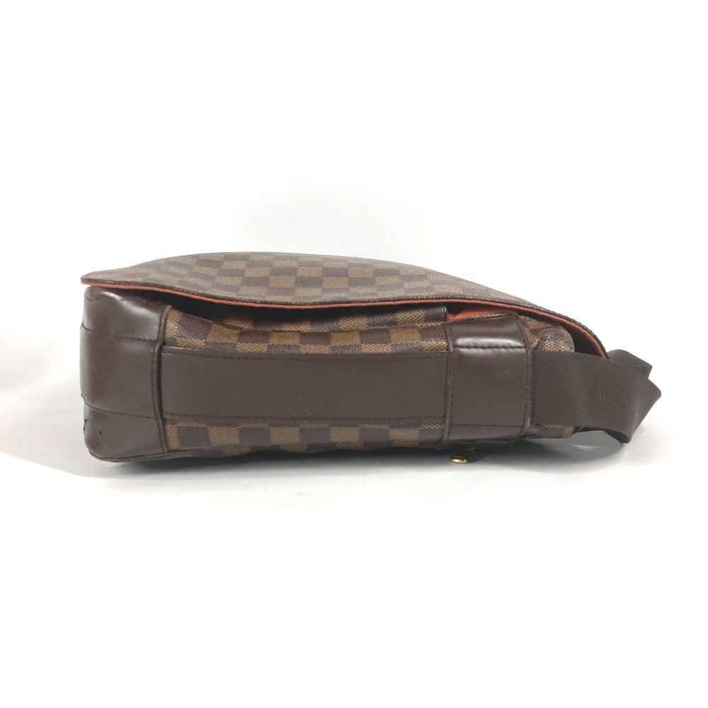 LOUIS VUITTON N45258 ダミエ バスティーユ 斜め掛け カバン フラップ ショルダーバッグ ダミエキャンバス ユニセックス エベヌ ブラウン
