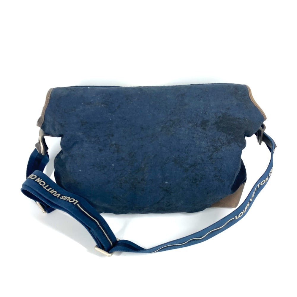 LOUIS VUITTON M80705 อาร์ติมง กระเป๋าสะพายข้าง กระเป๋าสะพายไหล่แบบมีฝาปิด แคนวาสเคลือบ สำหรับผู้ชาย สีกรมท่า
