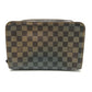 LOUIS VUITTON N51993 ダミエ サンルイ ポーチ カバン ストラップ付 セカンドバッグ ダミエキャンバス レディース エベヌ ブラウン