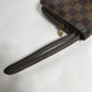 LOUIS VUITTON N51993 ダミエ サンルイ ストラップ付 セカンドバッグ カバン ポーチ クラッチバッグ ダミエキャンバス メンズ エベヌ ブラウン