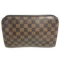 LOUIS VUITTON N51993 ダミエ サンルイ ストラップ付 セカンドバッグ カバン ポーチ クラッチバッグ ダミエキャンバス メンズ エベヌ ブラウン