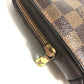 LOUIS VUITTON N51993 ダミエ サンルイ ストラップ付 セカンドバッグ カバン ポーチ クラッチバッグ ダミエキャンバス メンズ エベヌ ブラウン