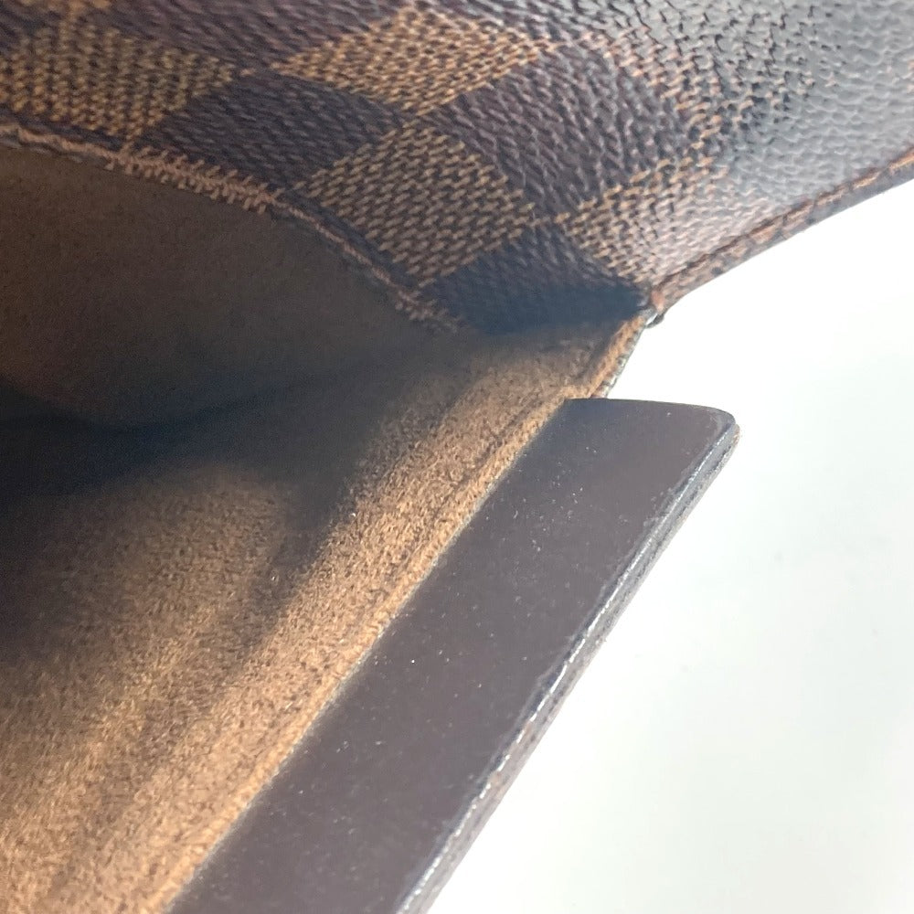 LOUIS VUITTON N51993 ダミエ サンルイ クラッチバッグ カバン ポーチ ストラップ付 セカンドバッグ ダミエキャンバス ユニセックス エベヌ ブラウン - brandshop-reference