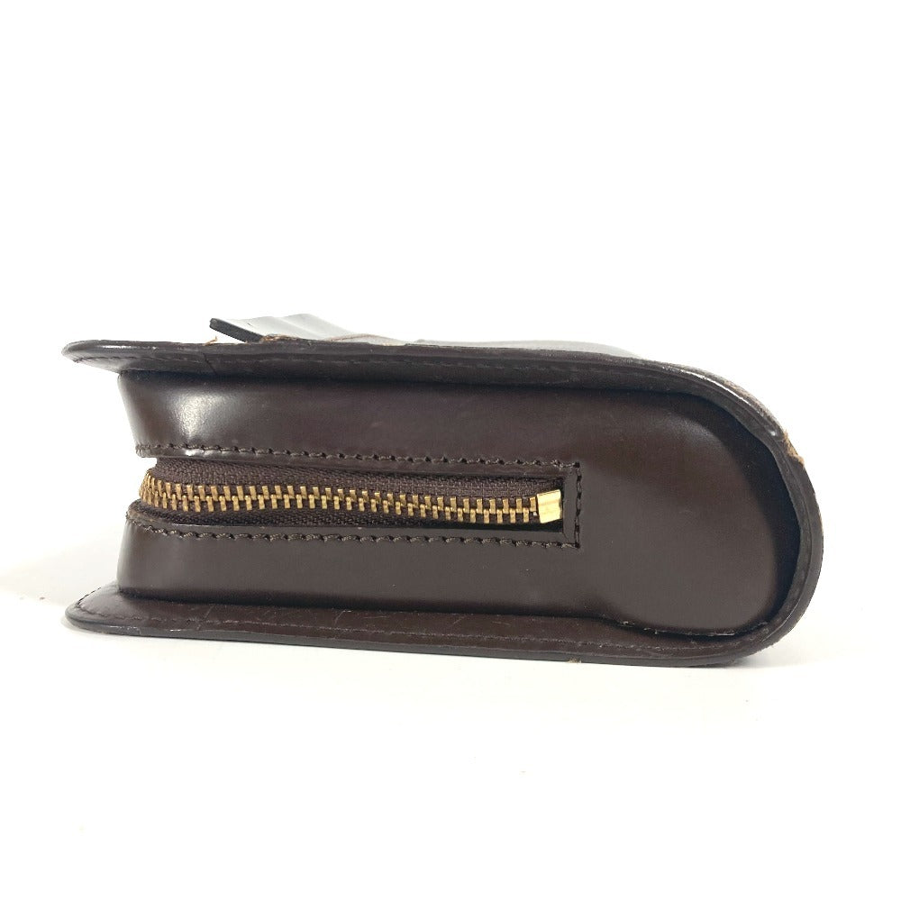 LOUIS VUITTON N51993 ダミエ サンルイ クラッチバッグ カバン ポーチ ストラップ付 セカンドバッグ ダミエキャンバス ユニセックス エベヌ ブラウン - brandshop-reference