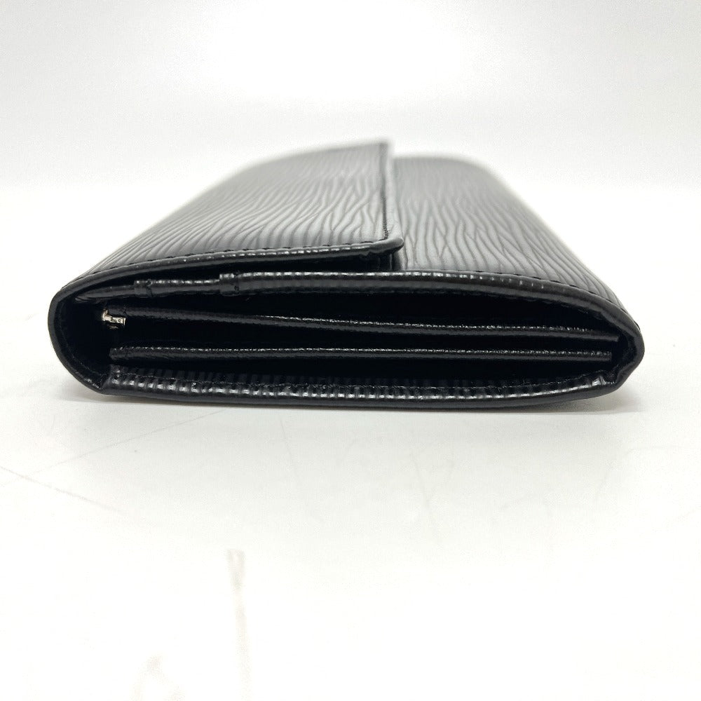 LOUIS VUITTON M63742 ポルトフォイユ サラ 2つ折り 財布 ウォレット 長財布 エピレザー レディース ブラック