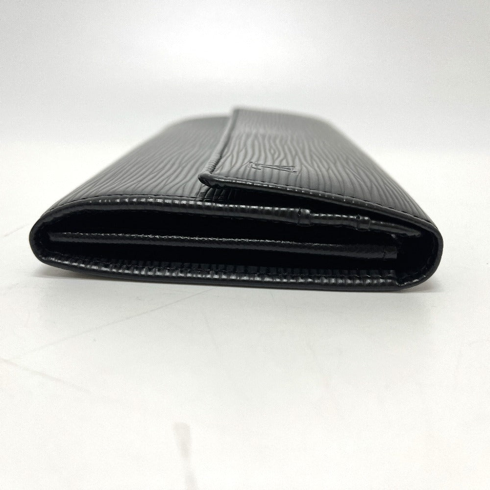 LOUIS VUITTON M63742 ポルトフォイユ サラ 2つ折り 財布 ウォレット 長財布 エピレザー レディース ブラック