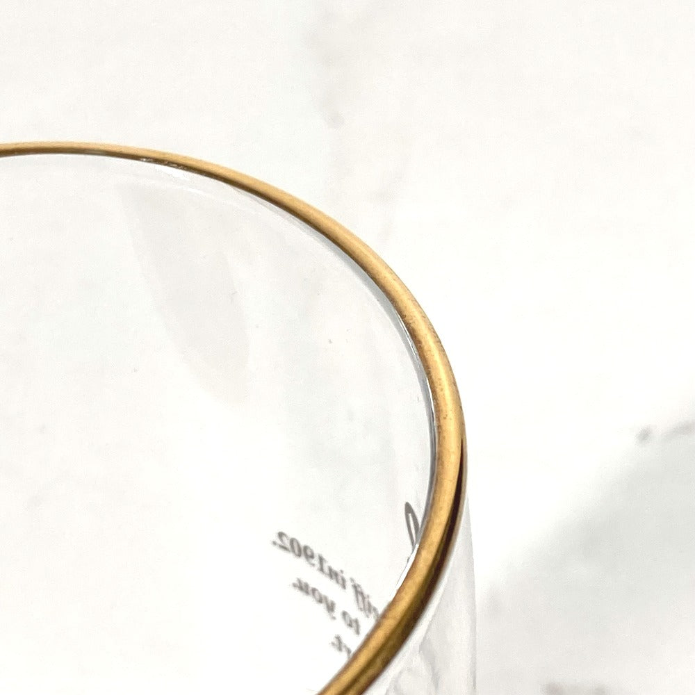 LOUIS VUITTON テディベア モチーフ シュタイフ Steiff モノグラム ペア 2客 セット 食器 コップ グラス ガラス レディース クリア