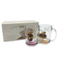 LOUIS VUITTON Teddy Bear Motif Bear Steiff x Monogram Collaboration Cups (Set of 2) Set of 2 glasses glass Glass clear Used