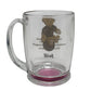 LOUIS VUITTON Teddy Bear Motif Bear Steiff x Monogram Collaboration Cups (Set of 2) Set of 2 glasses glass Glass clear Used