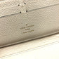 LOUIS VUITTON M93437 アンプラント ポルトフォイユ・スクレット ロン ラウンドファスナー 長財布 モノグラムアンプラントレザー レディース ネージュ ホワイト