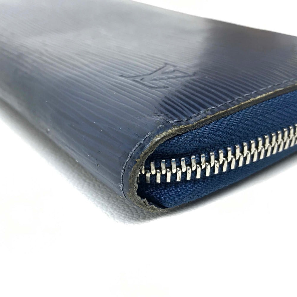 LOUIS VUITTON M60307 Epi Zippy Wallet, Round Zip Long Wallet, Epi Leather, Women's, Indigo Blue