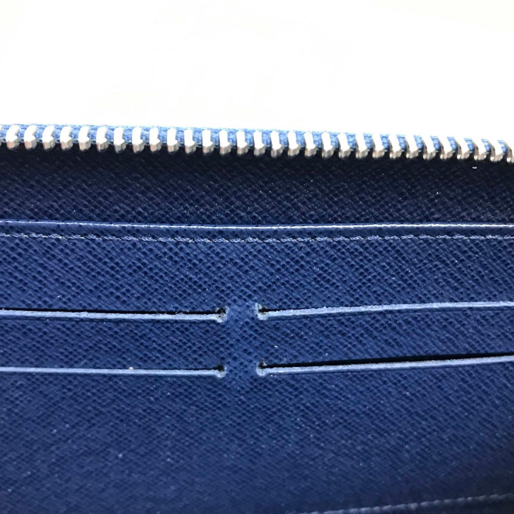 LOUIS VUITTON M60307 Epi Zippy Wallet, Round Zip Long Wallet, Epi Leather, Women's, Indigo Blue