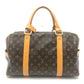 LOUIS VUITTON M40074 Carryall Bag Monogram Duffle Bag MonogramCanvas Brown Used