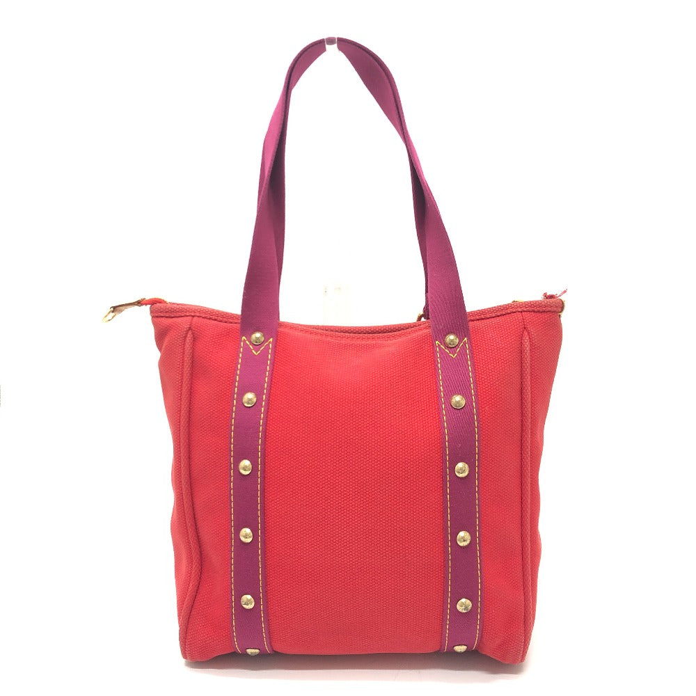 LOUIS VUITTON M40034 アンティグア カバMM トートバック カバン バック ハンドバック トートバッグ キャンバス レディース レッド - brandshop-reference