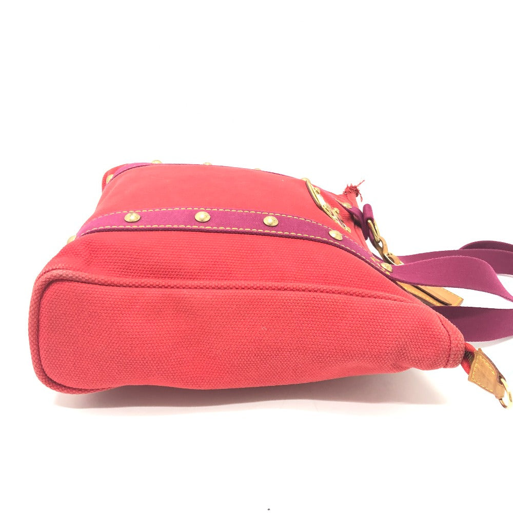 LOUIS VUITTON M40034 アンティグア カバMM トートバック カバン バック ハンドバック トートバッグ キャンバス レディース レッド - brandshop-reference