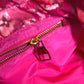 LOUIS VUITTON M94313 Ikat flower Noeful MM Drawstring Bag Tote Bag Shoulder Bag Shoulder Bag Leather / Nylon pink Used