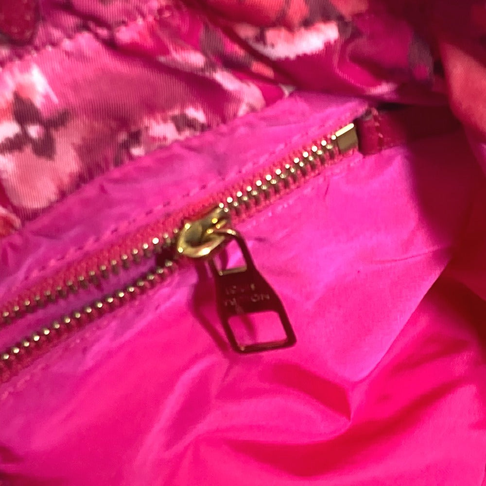 LOUIS VUITTON M94313 Ikat flower Noeful MM Drawstring Bag Tote Bag Shoulder Bag Shoulder Bag Leather / Nylon pink Used