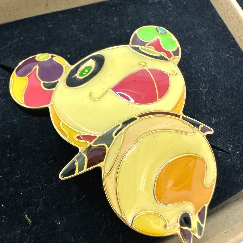 LOUIS VUITTON M92595 村上隆 パンダ オニオンヘッド フラワーハットマン ヘアピン 3点セット バレッタ メタル ユニセックス マルチカラー - brandshop-reference