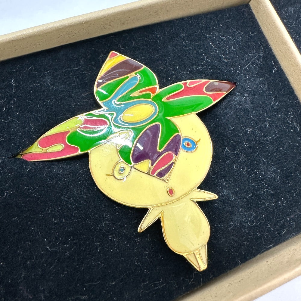 LOUIS VUITTON M92595 村上隆 パンダ オニオンヘッド フラワーハットマン ヘアピン 3点セット バレッタ メタル ユニセックス マルチカラー - brandshop-reference